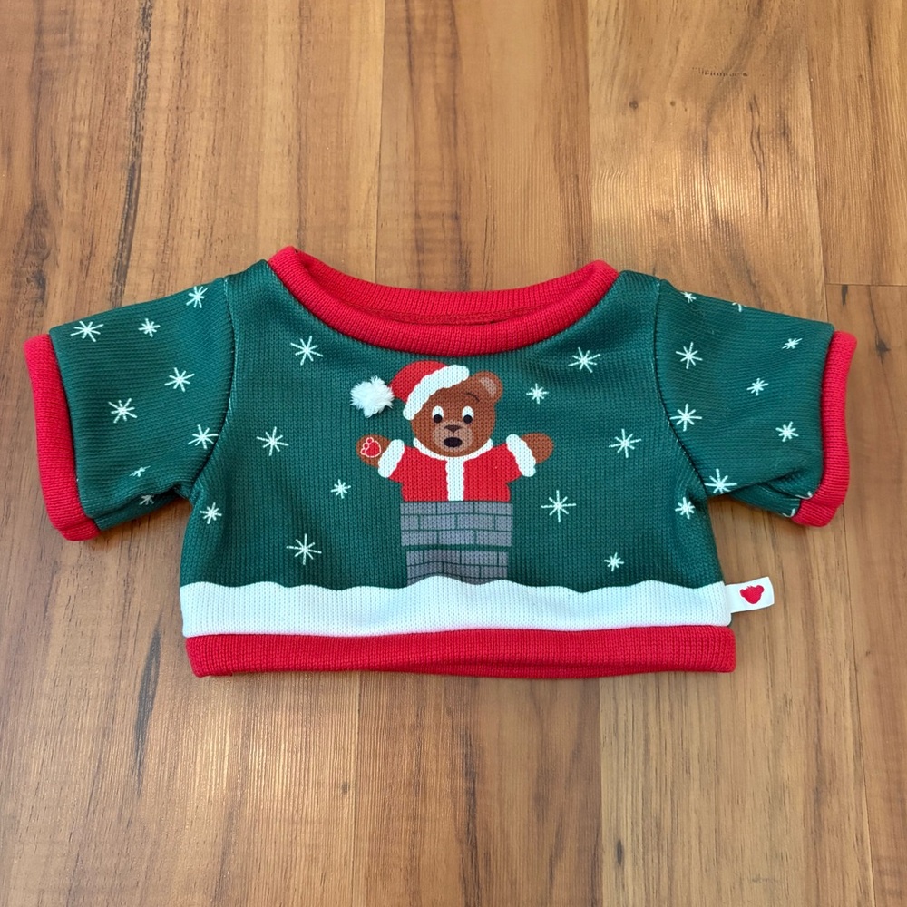 Build-A-Bear Workshop Tipsy Elves Christmas Top